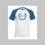 A.C.A.B. pánske modrobiele tričko s modrým logom 100%bavlna značka Fruit of The Loom (viacero motívov na výber)